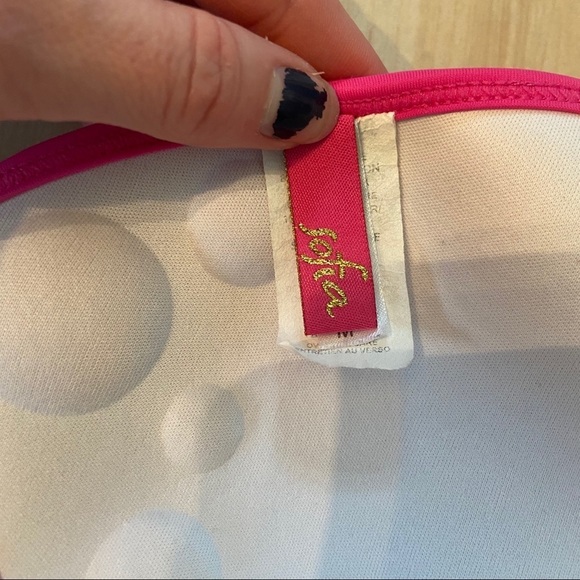 Sofia by Vix women’s beaded pink string bikini in size medium - Picture 5 of 11